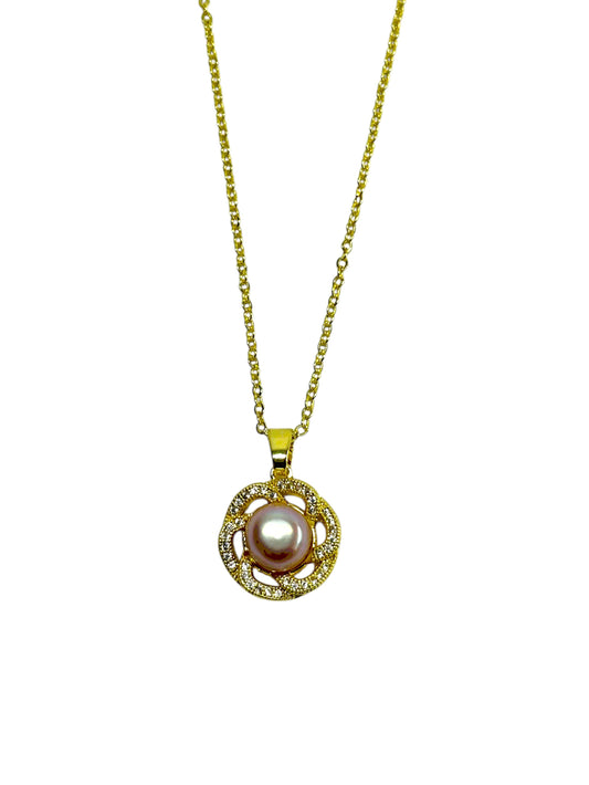 Nautica Helm Necklace (Rose)