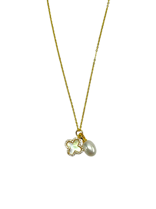 Lueur de Trèfle Necklace